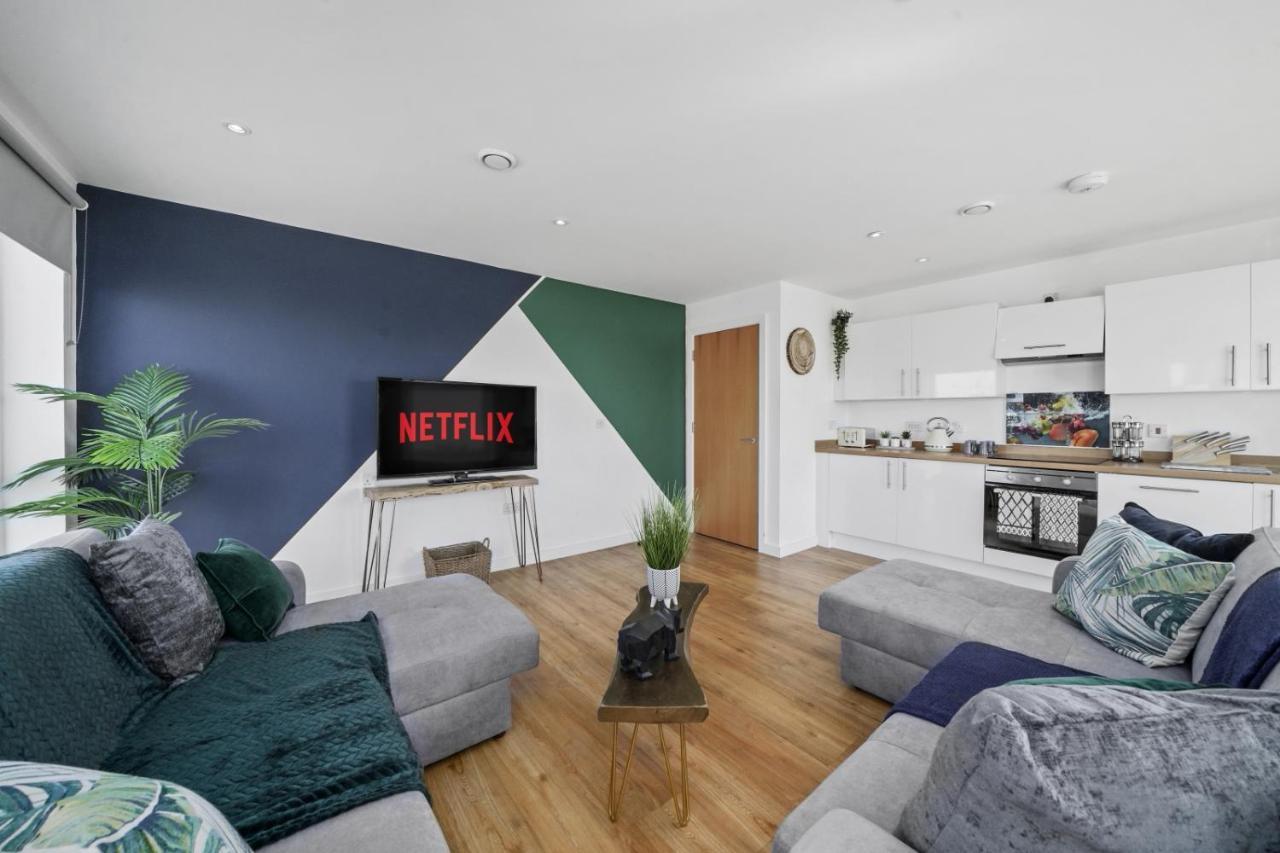 Stunning City Centre Penthouse - Sleeps 10 - Parking Manchester Exterior photo
